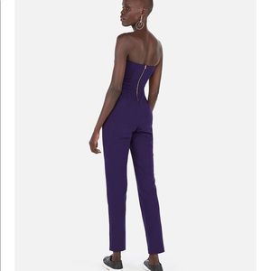 NWT purple Express jumpsuit